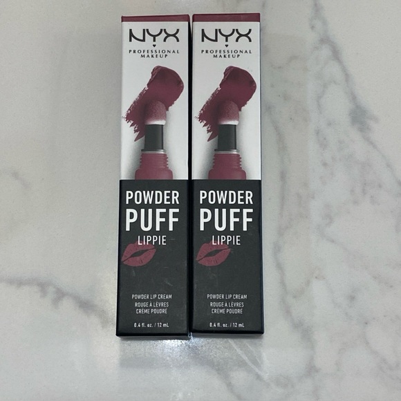 Lot of 2 NYX Powder Puff Lippie - Moody NIB - Picture 3 of 5